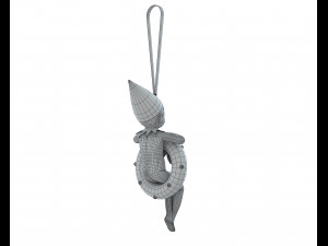 Elf Christmas Tree Toy 3D Model