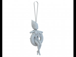 Elf Christmas Tree Toy 3D Model