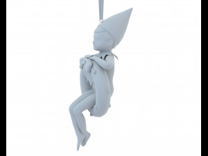 Elf Christmas Tree Toy 3D Model