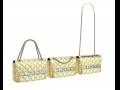 Front Logo Flap Bag Gold 3D-Modell