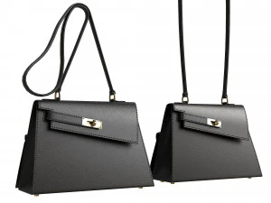 Kelly Sellier 20 en D&eacute;sordre Noir Modèle 3D