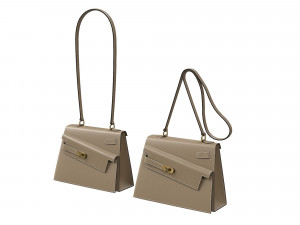 Kelly Sellier 20 en Desordre Gray 3D Model
