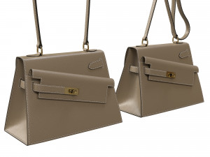 Kelly Sellier 20 en Desordre Gray 3D Model