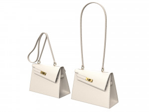 Kelly Sellier 20 en Desordre White Modelo 3D