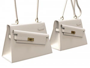 Kelly Sellier 20 en Desordre White 3D Model