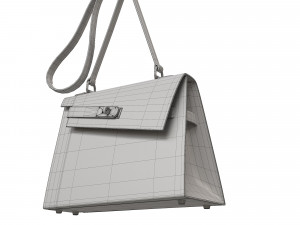 Kelly Sellier 20 en Desordre White Modelo 3D