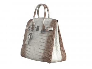 Bag Alligator White Model 3D