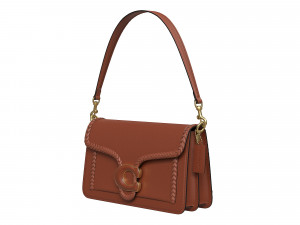 Tabby Ornament Shoulder Bag Brown Modelo 3D