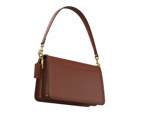 Tabby Ornament Shoulder Bag Brown Modelo 3D