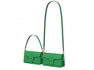 Tabby Ornament Shoulder Bag Brown 3D Model