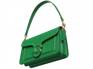 Tabby Ornament Shoulder Bag Brown 3D Model