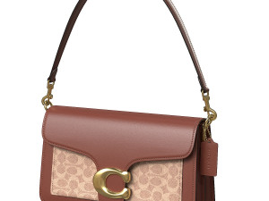 Tabby Shoulder Bag Brown 3D-Modell