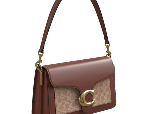 Tabby Shoulder Bag Brown 3D-Modell