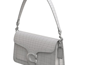 Tabby Shoulder Bag Brown 3D-Modell
