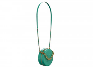 Bag Round Earth Big Logo Green 3D 모델