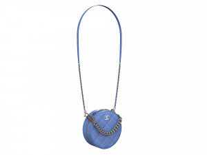 Bag Round Earth Big Logo Blue 3D Model