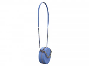 Bag Round Earth Big Logo Blue 3D Model