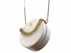 Bag Round Earth Big Logo White Modelo 3D