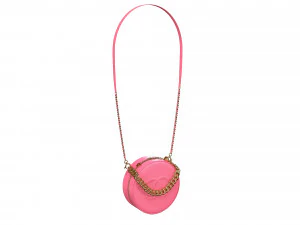 Bag Round Earth Big Logo Pink 3D Model