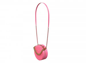 Bag Round Earth Big Logo Pink 3D Model