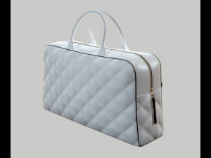 Vintage Logo Leather Handbag 3D मॉडल