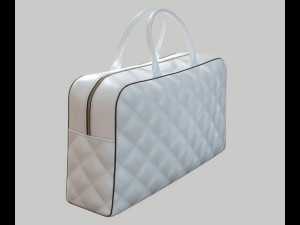 Vintage Logo Leather Handbag 3D मॉडल