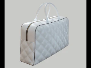 Vintage Logo Leather Handbag 3D Model