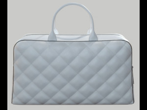 Vintage Logo Leather Handbag 3D मॉडल