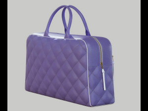 Vintage Logo Leather Handbag 3D मॉडल