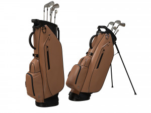 Golf Bag Vessel Player IV Pro Brown Model 3D