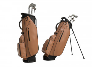 Golf Bag Vessel Player IV Pro Brown 3D Model