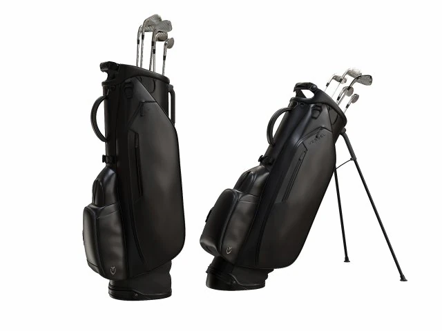 Golf Bag Vessel Player IV Pro Black 3D Model .c4d .max .obj .3ds .fbx .stl .blend 