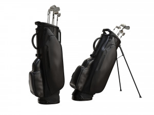 Golf Bag Vessel Player IV Pro Black Model 3D