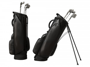 Golf Bag Vessel Player IV Pro Black 3D Модель
