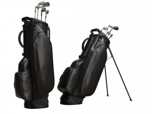 Golf Bag Vessel Player IV Pro Black 3D Модель