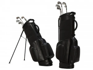 Golf Bag Vessel Player IV Pro Black 3D Model