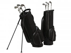 Golf Bag Vessel Player IV Pro Black 3D Model