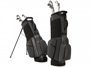 Golf Bag Vessel Player IV Pro Gray Modèle 3D