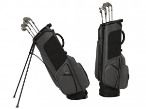 Golf Bag Vessel Player IV Pro Gray 3D Model