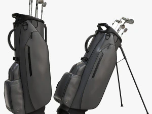 Golf Bag Vessel Player IV Pro Gray 3D Model