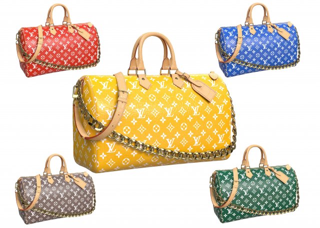 Pharrell Williams Millionaire Speedy Bag 3D Model .c4d .max .obj .3ds .fbx .stl .blend