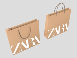 Gift Packaging Paper Bags 3D मॉडल