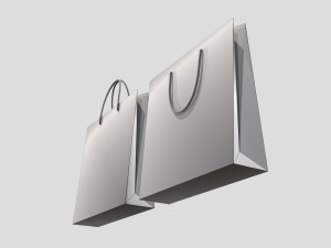 Gift Packaging Paper Bags 3D मॉडल
