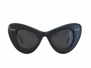 Cat-eye bold acetate frame VLogo Signature Sunglasses 3D Модель