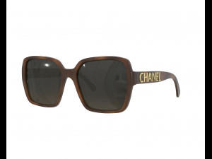 5408 Square Acetate Sunglasses 3D Model