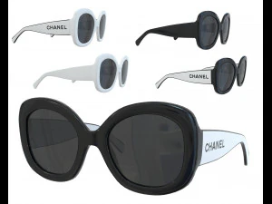 वर्गाकार 9091 धूप का चश्मा 3D मॉडल