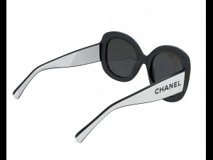 Square 9091 Sunglasses 3D Model