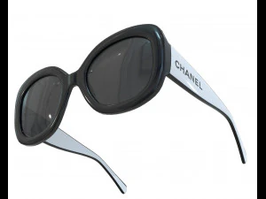 Square 9091 Sunglasses 3D Model