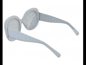 Square 9091 Sunglasses 3D Model
