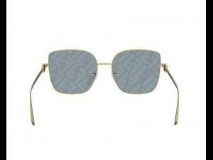 Baguette Sunglasses Logo 3D Модель